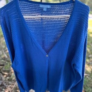 Draper James Royal Blue Knit Sweater